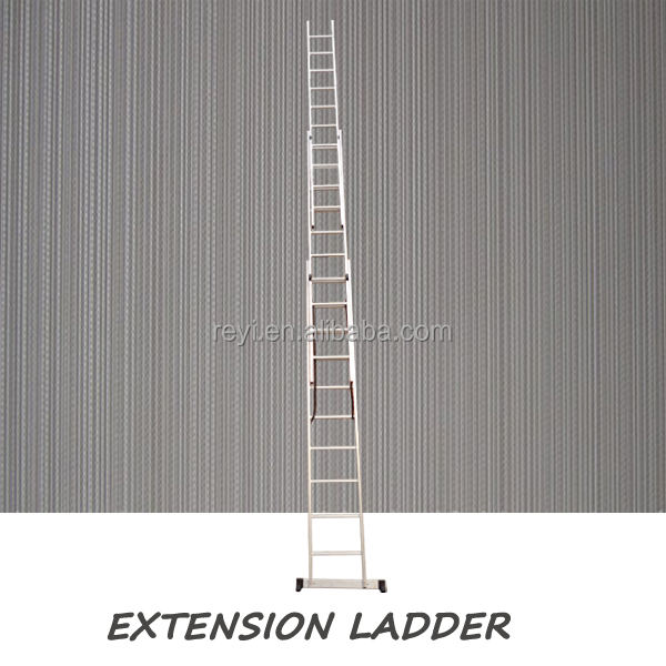Aluminum combination ladder triple extension ladder with 3x10