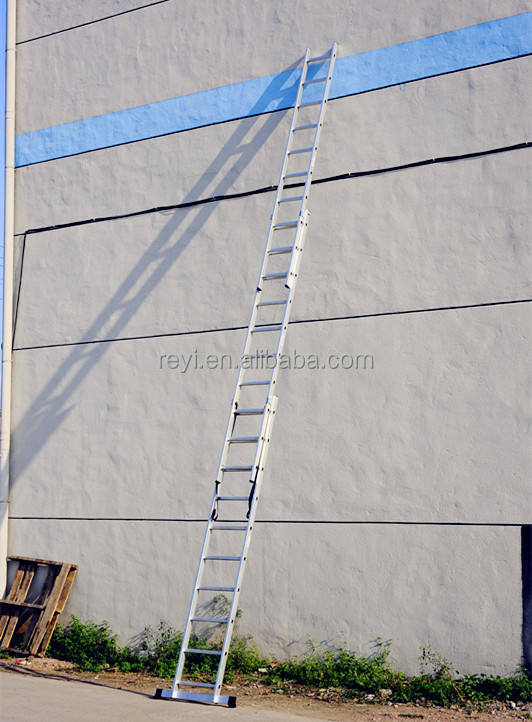 Aluminum combination ladder triple extension ladder with 3x10